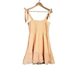 Aerie tired dress with tie straps